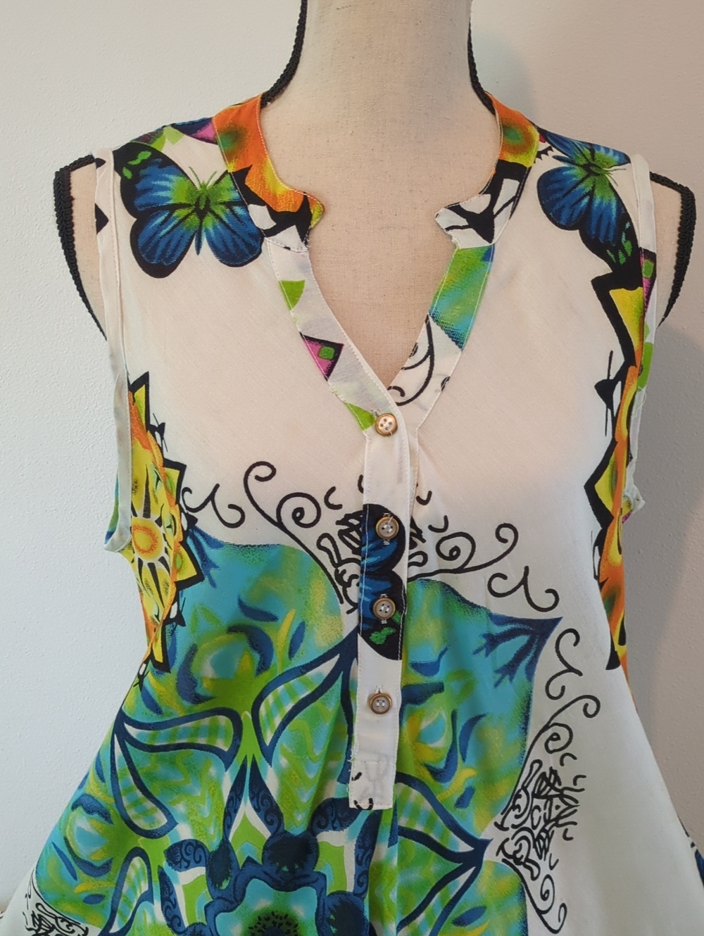 Seven Islands New York Sundress L - Picture 3 of 6